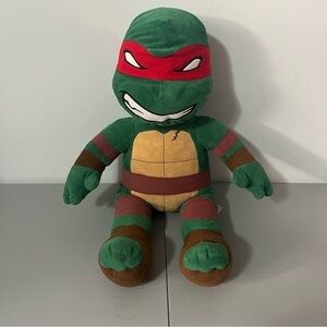 3/25$(Mix) Build-A-Bear Teenage Mutant Ninja Turtles Raphael Plush 18”
